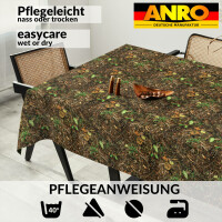 Abwaschbare Tischdecke Stofftischdecke Textil Tischtuch Gartentischdecke Meterware Waldboden