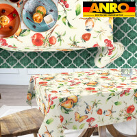 Abwaschbare Tischdecke Stofftischdecke Textil Tischtuch Gartentischdecke Meterware Istria