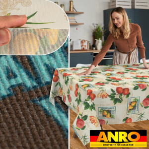 Abwaschbare Tischdecke Stofftischdecke Textil Tischtuch...