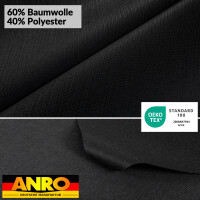 Stofftischdecke abwaschbare Tischdecke MILA mit Teflon beschichtet Jacquard Uni Leinenoptik Baumwolle