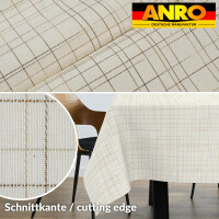 Stofftischdecke abwaschbare Tischdecke ROMA mit Teflon beschichtet gestreift Baumwolle Polyester