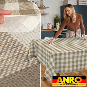 Abwaschbare Tischdecke Stofftischdecke Textil Tischtuch...