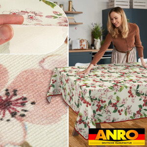 Abwaschbare Tischdecke Stofftischdecke Textil Tischtuch...