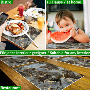 Tischsets Platzsets PVC Platzdeckchen abwaschbar...