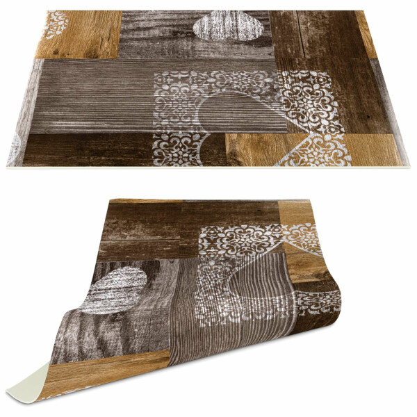 Perfektes Tischset für stilvolle Mahlzeiten –  Holz Herz Liebe 30x45cm
