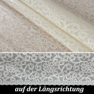 Tischdecke abwaschbar Spitzentischdecken Lace Vinyl...