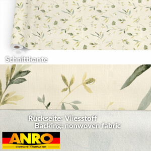 Wachstuch Tischdecke Wachstischdecke Wachstuch Tischdecke abwaschbar Gartentischdecke Floral Canada Motiv