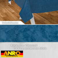 Wachstuch Tischdecke Wachstischdecke abwaschbare Tischdecke Wachstuch Meterware Gartentischdecke Marmor Blau