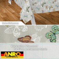 Wachstuch Tischdecke Wachstischdecke abwaschbare Tischdecke Wachstuch Meterware Gartentischdecke Schmetterling