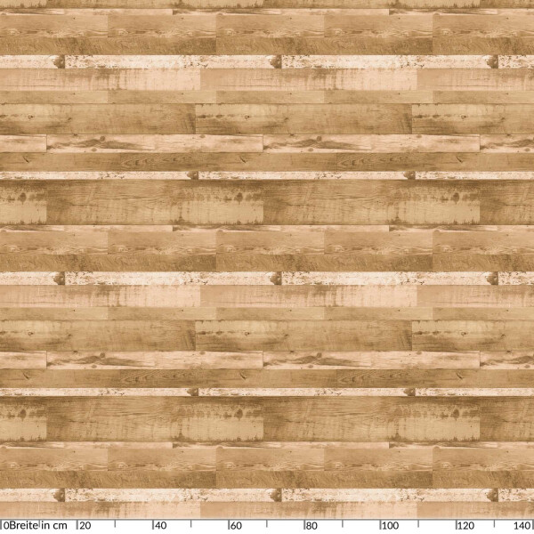 Wachstuch Tischdecke abwaschbar pflegeleicht Wachstischdecke Holzoptik Beige 100x140cm