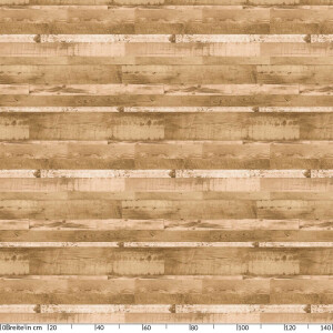 Tischdecke Wachstuch Holz Industrie Brett Industry Beige 140x160 cm pflegeleicht