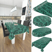 Tischdecke Wachstuch Haus- & Gartentischdecke Liane Efeu Grün 140x100 cm