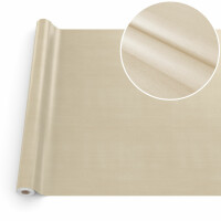 Wachstuch Tischdecke abwaschbar Wachstischdecke Textileffekt Prägung Chic & Charme Beige