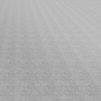 Leinenoptik in Grau Oval 240x140cm Wachstuch Tischdecke mit Saum