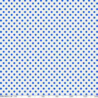 Punkte Tupfen Blau 120x140cm Wachstuch Tischdecke