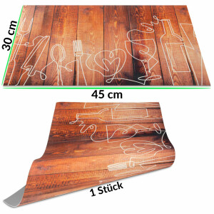 Tischsets Platzsets PVC Platzdeckchen abwaschbar Tischuntersetzer 30x45cm