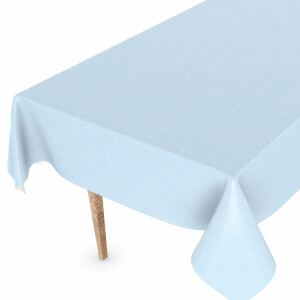 Wachstuchtischdecke Tischdecke abwaschbar Wachstischdecke Gartischdecke Falschuni Hellblau 100x140cm Outdoor Tischdecke
