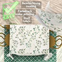 Tischdecke abwaschbar Stofftischdecke Tischäsche Tafeldecke Tischtuch Baumwolle Polyester Botanika