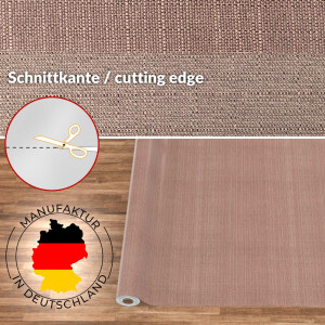 Tischdecke abwaschbar Stofftischdecke Tischäsche Tafeldecke Tischtuch Baumwolle Polyester Braun