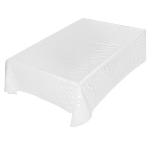 Vinyl Tischdecke abwaschbar Wachstischdecke Lace Vinyl...