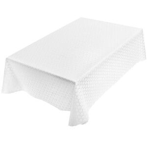 Vinyl Tischdecke abwaschbar Wachstischdecke Lace Vinyl...